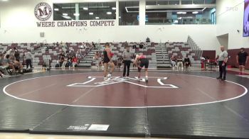 197 lbs Finals (2 Team) - Jonathan Eubanks, Sierra College (RED) vs Edrey Velasquez, Palomar College (RED)