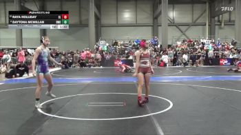 105 lbs Cons. Round 1 - Raya Holliday, Silver Lake vs Daytona McMillan, Beloit Wrestling Club