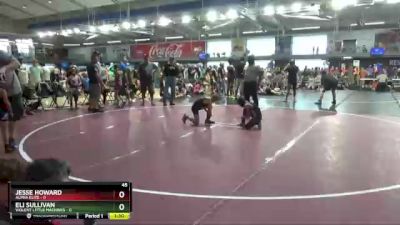 65 lbs 2nd Wrestleback (8 Team) - Diesel Belcher, SVRWC Black vs Kage Stiffler, Alpha Elite