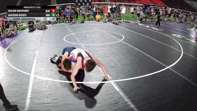 165 lbs Cons. Quarters - Jaxson Rosti, Idaho vs Kaleb Boothby, Alaska