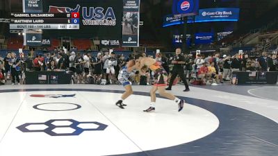 144 lbs Champ. Rd Of 128 - Gabriel Salsamendi, Connecticut vs Matthew Laird, Illinois