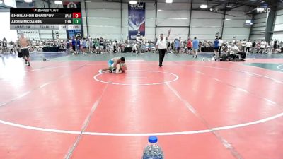 152 lbs Rr Rnd 1 - Shohjahon Sharifov, Apache Blue vs Aiden McDaniel, Team RJN