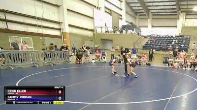75 lbs Round 1 (8 Team) - Piper Eller, Utah 1 vs SAMMY JORDAN, Nevada