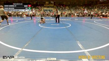 70 lbs Round Of 64 - John Cambra IV, Mat Assassins vs Zane Nelson, Owasso Takedown Club