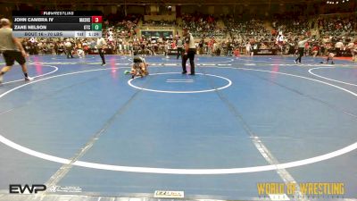 70 lbs Round Of 64 - John Cambra IV, Mat Assassins vs Zane Nelson, Owasso Takedown Club
