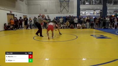 114 lbs R-32 - Pepper Martin, University-WV vs Coleton Klipa, Norwin