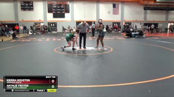 135B JV Round 3 - Kierra Houston, Dubuque Senior vs Natalie Fiester, Cedar Rapids Kennedy