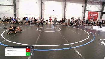 94 lbs Semifinal - Jake Benyo, Mat Assassins vs Aiden Morris, Bull Trained