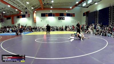 113 lbs Champ. Round 1 - Charlie Garno, Tech Squad vs Brodie Gibbs, Hanover Hawkeye Youth Wrestlin