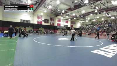 110 lbs Champ. Round 1 - Violet Gonzalez, Savanna vs Danielle Nunez, Adelanto