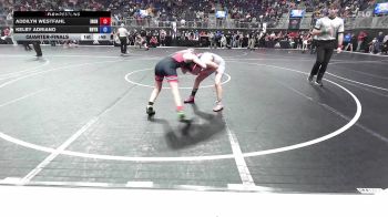 95.4-103.2 lbs Quarterfinal - Addilyn Westfahl, Iron Grapplers Wrestling Club vs Kelby Adriano, Rhyno Academy Of Wrestling