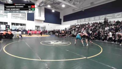 132 lbs Quarterfinal - Cael Humphrey, Sultana vs Alejandro Navarro, Valencia/Valencia