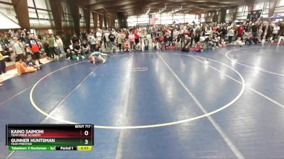 79 lbs Semifinal - Gunner Huntsman, Team Prestige vs Kaino Saimoni, Team Pride Academy