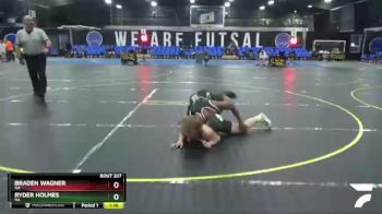 155 lbs Round 1 - Braden Wagner, NA vs Ryder Holmes, NA