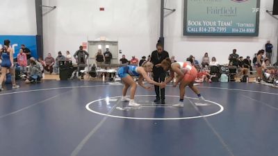 66 lbs Rr Rnd 1 - Nora Johnson, MPOWER Girls Wrestling Club - W vs Chloe Ross, CT Whale - W