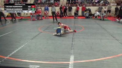 60_B lbs Consi Of 4 - Victor Pleskovich, Fort Cherry vs Deaglan Harrison, Pottstown