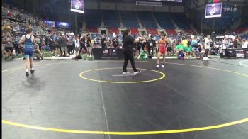 106 lbs Cons 16 #1 - Chrystian Owens, Arizona vs Gannon Kuhn, Missouri