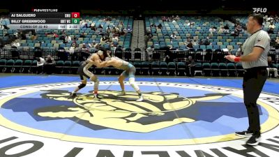 149 lbs Consi Of 32 #2 - Aj Salguero, Colorado Mesa vs Billy Greenwood, GRIT Athletics Wrestling Club