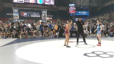 115 lbs Champ. Rd Of 128 - Payton Ocasio, Pennsylvania vs Victoria Smith, Florida