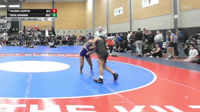 100 lbs Consi Of 8 #2 - Aliana Garcia, Greater Lawrence vs Isha Khanna, Westhill