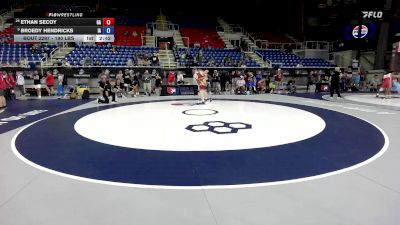 190 lbs Cons. Rd Of 16 - Ethan Secoy, GA vs Broedy Hendricks, IA