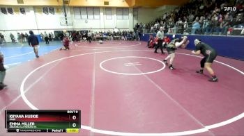 235 lbs Semifinal - Kiiyana Huskie, Page vs Emma Miller, Arizona Lutheran HS