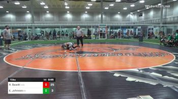 70 lbs Prelims - Riker Dewitt, Iowa Blue vs Evan Johnson, G2 Illinois