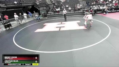 135 lbs Cons. Round 3 - Brody Pizzie, Cedar Valley vs Cristian Silva, Viewmont