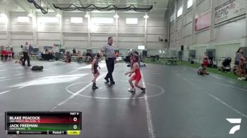 52-56 lbs 3rd Place Match - Blake Peacock, UQA Wrestling Club vs Jack Freeman, Contenders