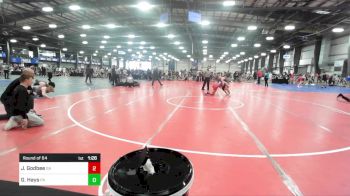 182 lbs Round Of 64 - Jack Godbee, GA vs Griffin Hays, PA