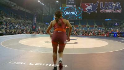 120 lbs Champ. Rd Of 64 - Devin Silva, CA vs Zoe Thomas, MO