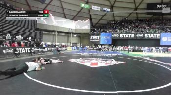 Boys 1A 175 lbs Cons. Round 2 - Gavin Maurer, Tenino vs Landon Bowers, Kalama