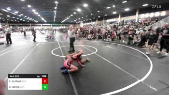 86 lbs Quarterfinal - Santiago Guillent, SoCal Grappling Club vs Devin Garcia, Suples