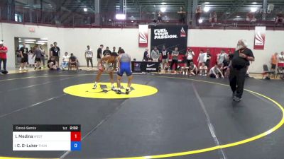 55 kg Consolation - Isaiah Kainoa Medina, West Coast Regional Training Center vs Christian Decatur-Luker, Thunder Shack