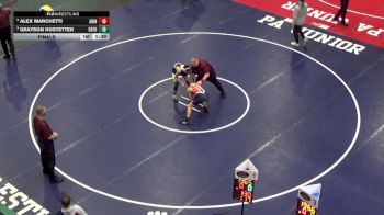 117 lbs Final - Alex Marchetti, Abington Heights vs Grayson Hostetter, Oxford