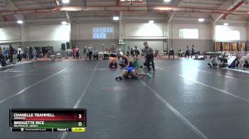 140 lbs Cons. Round 7 - Bridgette Rice, Delphos St. John`s vs Chanelle Trammell, Lebanon