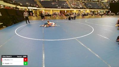 7th - 8th grade - 108 Cons. Round 3 - Brody Hosek, Iowa vs Jack Stucky, Iowa