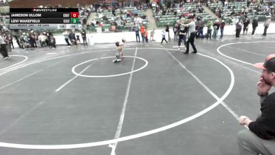 49 lbs 5th Place - Jameson Ullom, Crater Mat Club vs Levi Wakefield, Elko WC