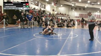 126 lbs Quarterfinal - Abe Brown, Quabbin vs Logan Jacques, Danvers