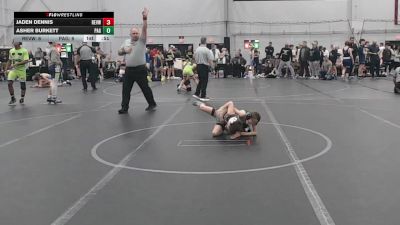 48 lbs Round 5 (6 Team) - Asher Burkett, PA Gold vs Jaden Dennis, Revival White
