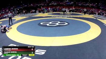 D2-106 lbs Semifinal - Marius Garcia, Bexley vs Landon Jenkins, Carrollton