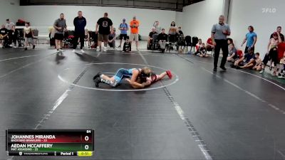 84 lbs Finals (2 Team) - Johannes Miranda, Backyard Brawlers vs Aedan McCaffery, Mat Assassins