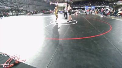 2A 285 lbs Quarterfinal - Zeke Luchi, Enumclaw vs Paul Baltazar, Aberdeen