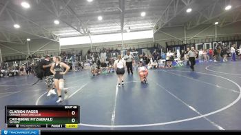 170 lbs Quarterfinal - Clarion Fager, Charger Wrestling Club vs Catherine Fitzgerald, Skyview