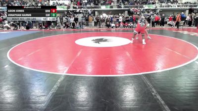 285 lbs Round Of 32 - Ason Jones, Coventry vs Jonathan Harms, East Lyme/Norwich Tech