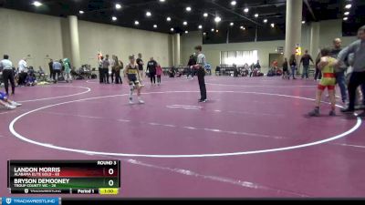 45 lbs Round 3 (6 Team) - Landon Morris, Alabama Elite Gold vs Bryson Demooney, Troup County WC