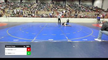 49 lbs Quarterfinal - Forrest Farrow, Georgia vs Cole Hahn, Heard Wrestling Club