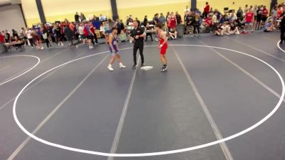 144 lbs Cons. Round 3 - Brady Gesler, WI vs Jacob Alvarez, IL