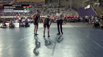 133 lbs Quarters & 1st Wb (16 Team) - Patrick Mullen, Wartburg vs Peyton Ellis, Johnson & Wales (RI)