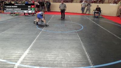 100_B lbs Consi Of 4 - Lucas Russo, Shikellamy vs Seamus Connole, Diocese Of Erie